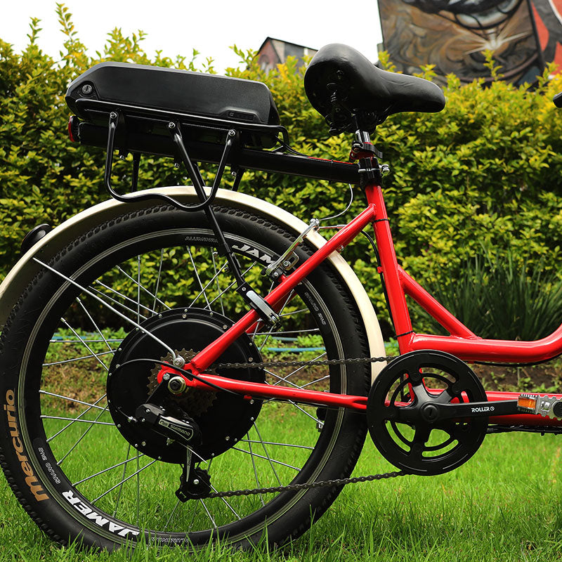 Bicicleta de carga con kit eléctrico 500W 36V 10AH