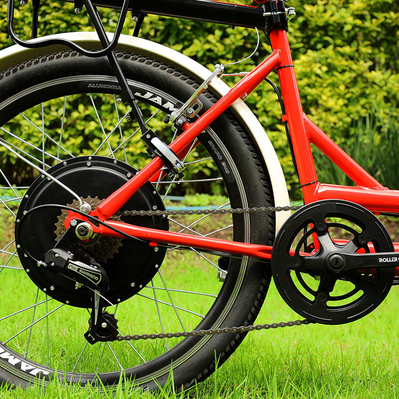 Bicicleta de carga con kit eléctrico 500W 36V 10AH